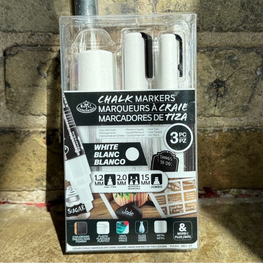 3pc Chalk Marker set Royal & Langnickel